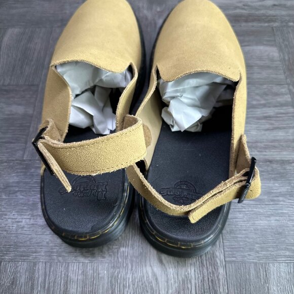 Dr. Marten's Carlson Men's size 11 Wheat Suede Slingback Shoes - Picture 6 of 8